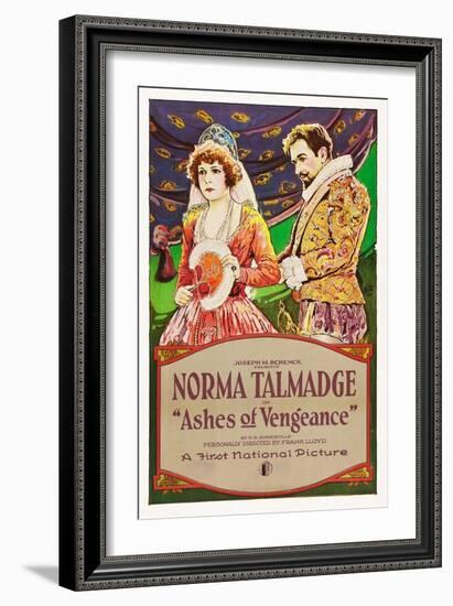 Ashes of Vengeance-null-Framed Art Print