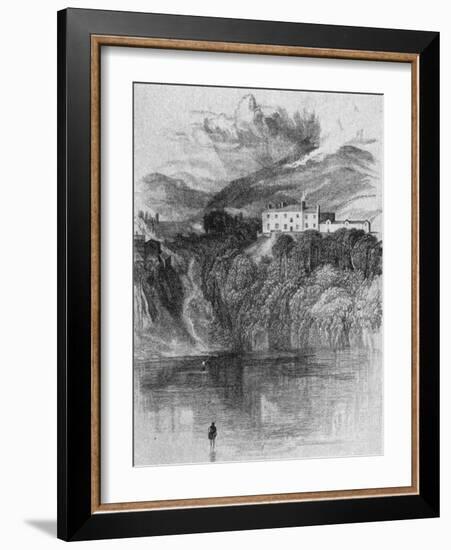 Ashestiel - Ettrick forest-Joseph Mallord William Turner-Framed Giclee Print