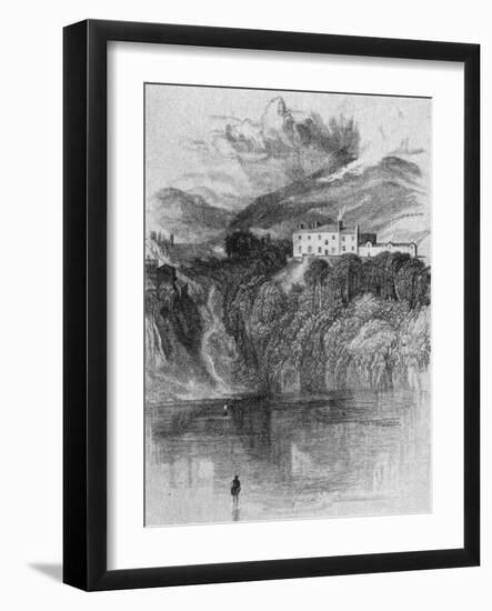 Ashestiel - Ettrick forest-Joseph Mallord William Turner-Framed Giclee Print