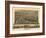 Asheville, North Carolina - Panoramic Map-Lantern Press-Framed Art Print