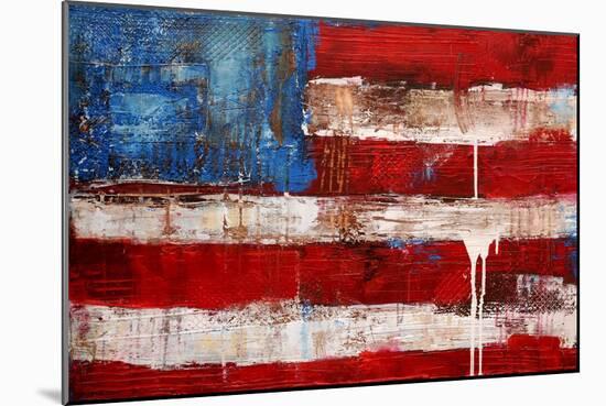 Ashley American Flag-Erin Ashley-Mounted Art Print