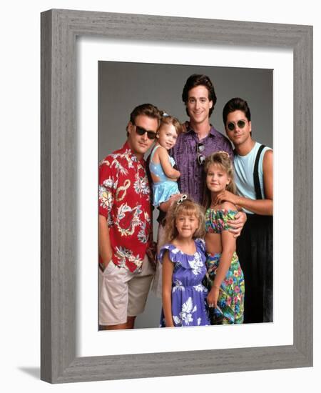 ASHLEY OLSEN; BOB SAGET; JOHN STAMOS; DAVE COULIER; JODIE SWEETIN; CANDACE CAMERON BURE. "Full H...-null-Framed Photographic Print