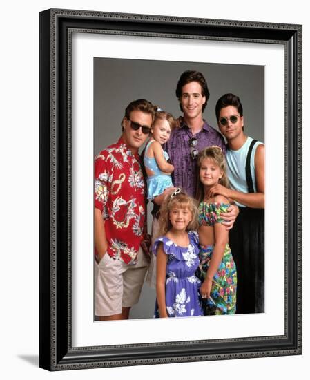 ASHLEY OLSEN; BOB SAGET; JOHN STAMOS; DAVE COULIER; JODIE SWEETIN; CANDACE CAMERON BURE. "Full H...-null-Framed Photographic Print