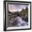 Ashness Bridge in the Lake District National Park, Cumbria, England. Autumn (September)-Adam Burton-Framed Photographic Print