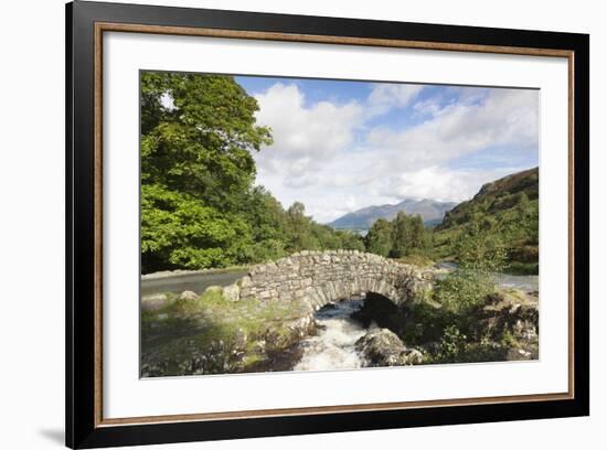 Ashness Bridge, Lake District National Park, Cumbria, England, United Kingdom, Europe-Markus Lange-Framed Photographic Print