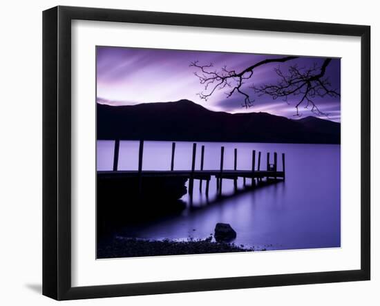 Ashness Landing, Derwentwater, Lake District National Park, Cumbria, England, United Kingdom-Ian Egner-Framed Photographic Print