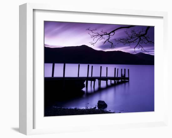 Ashness Landing, Derwentwater, Lake District National Park, Cumbria, England, United Kingdom-Ian Egner-Framed Photographic Print