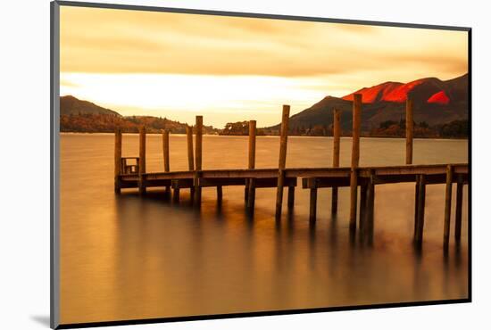 Ashness Landing, Derwentwater, Lake District National Park, Cumbria, England, United Kingdom-Ian Egner-Mounted Photographic Print