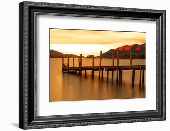 Ashness Landing, Derwentwater, Lake District National Park, Cumbria, England, United Kingdom-Ian Egner-Framed Photographic Print