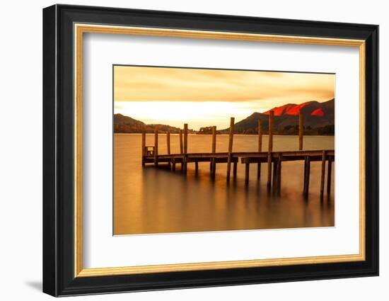 Ashness Landing, Derwentwater, Lake District National Park, Cumbria, England, United Kingdom-Ian Egner-Framed Photographic Print