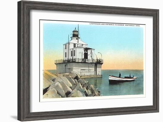 Ashtabula Lighthouse-null-Framed Art Print