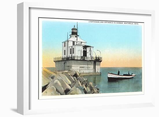 Ashtabula Lighthouse-null-Framed Art Print