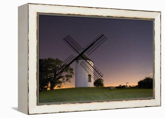 Ashton Windmill Is a Historic Hilltop Building, and Flour Mill in Chapel Allerton-LatitudeStock-Framed Premier Image Canvas