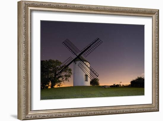 Ashton Windmill Is a Historic Hilltop Building, and Flour Mill in Chapel Allerton-LatitudeStock-Framed Photographic Print