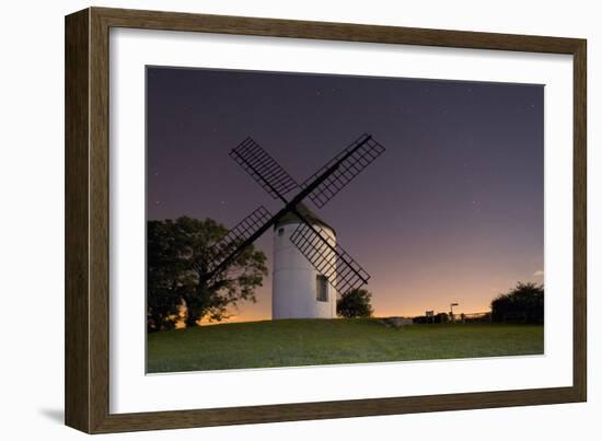 Ashton Windmill Is a Historic Hilltop Building, and Flour Mill in Chapel Allerton-LatitudeStock-Framed Photographic Print