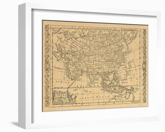 Asia, 1802-null-Framed Art Print