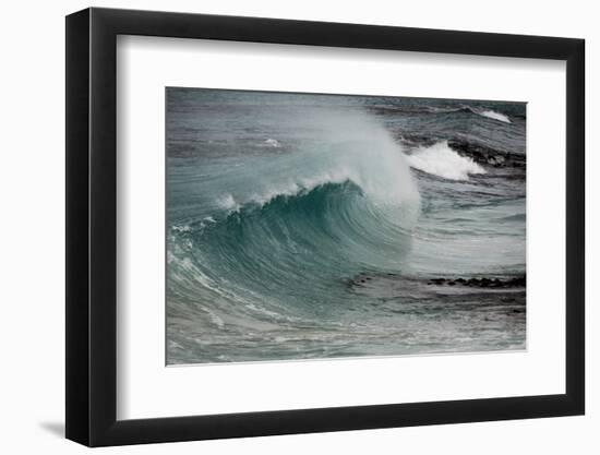 Asia, Australia Tasmania Friendly Beach Breakers-John Ford-Framed Photographic Print