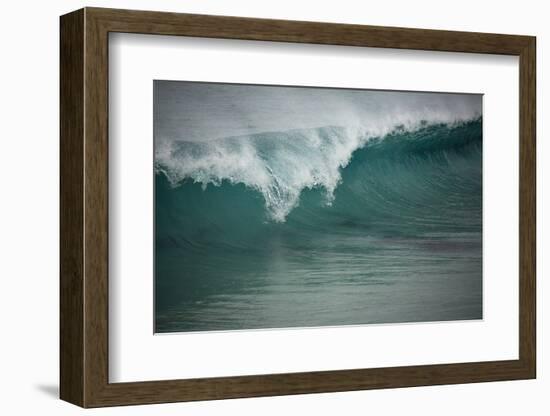 Asia, Australia Tasmania Friendly Beach Breakers-John Ford-Framed Photographic Print