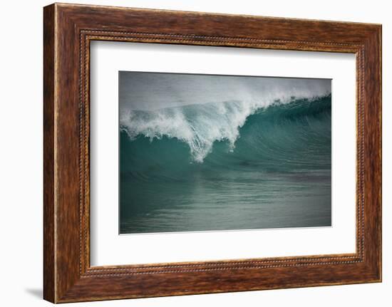 Asia, Australia Tasmania Friendly Beach Breakers-John Ford-Framed Photographic Print