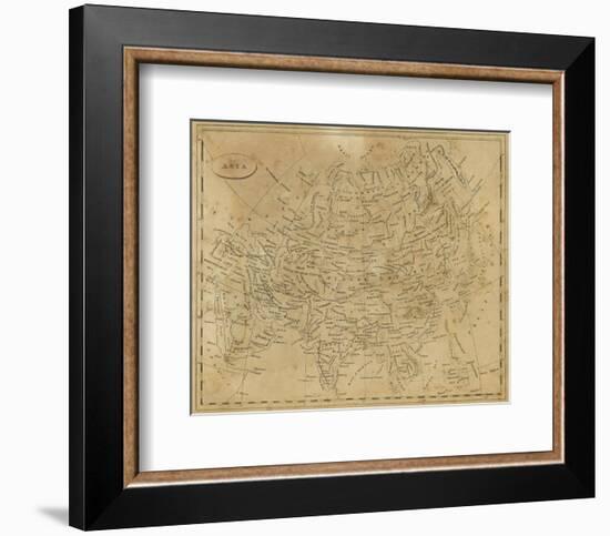 Asia, c.1812-Aaron Arrowsmith-Framed Art Print