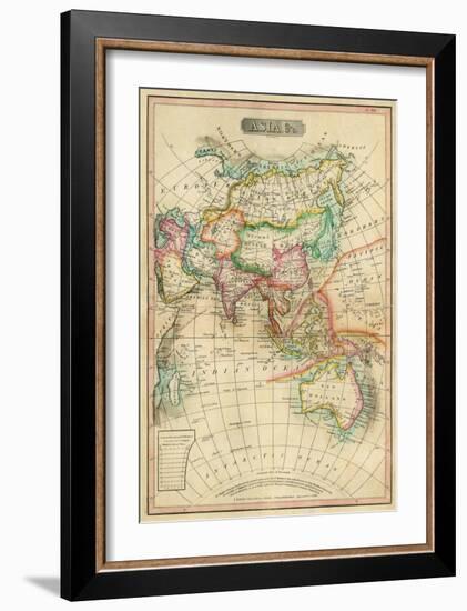 Asia, c.1820-John Melish-Framed Art Print