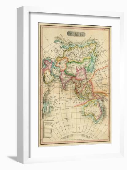 Asia, c.1820-John Melish-Framed Art Print