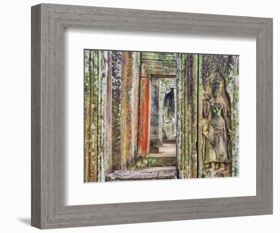 Asia, Cambodia, Angkor Watt, Siem Reap-Terry Eggers-Framed Photographic Print