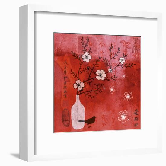 Asia Cherry Tree-Helene Druvert-Framed Art Print