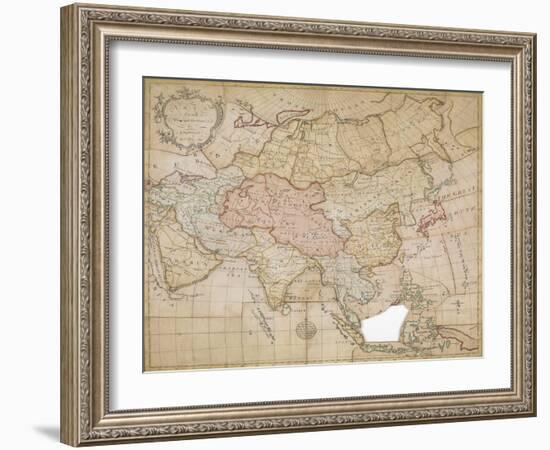 Asia in its Principal Divisions, London, 1767-John Spilsbury-Framed Giclee Print