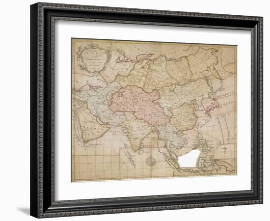 Asia in its Principal Divisions, London, 1767-John Spilsbury-Framed Giclee Print