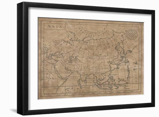 Asia in its Principal Divisions, London, 1767-John Spilsbury-Framed Giclee Print
