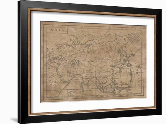 Asia in its Principal Divisions, London, 1767-John Spilsbury-Framed Giclee Print