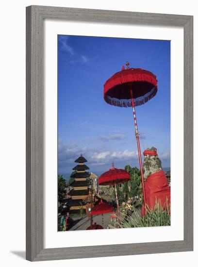 Asia, Indonesia, Bali, Pura Besakih. the 'Mother Temple.'-Merrill Images-Framed Photographic Print