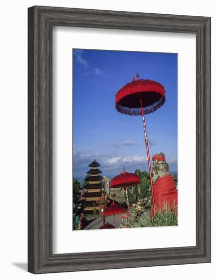 Asia, Indonesia, Bali, Pura Besakih. the 'Mother Temple.'-Merrill Images-Framed Photographic Print