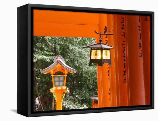Asia, Japan, Honshu, Kansai Region, Kyoto, Fushimi-Inari Taisha Shrine-Gavin Hellier-Framed Premier Image Canvas