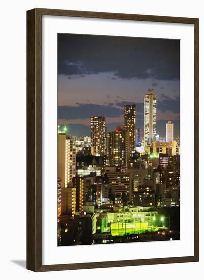 Asia, Japan, Honshu, Tokyo, Ikebukuro, City Skyline-Christian Kober-Framed Photographic Print