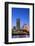 Asia, Japan, Honshu, Yokohama Bay, City Skyline and Landmark Tower-Christian Kober-Framed Photographic Print