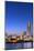 Asia, Japan, Honshu, Yokohama Bay, City Skyline and Mt Fuji, Landmark Tower-Christian Kober-Mounted Photographic Print