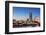 Asia, Japan, Honshu, Yokohama Bay, City Skyline and Mt Fuji, Landmark Tower-Christian Kober-Framed Photographic Print