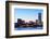 Asia, Japan, Honshu, Yokohama Bay, City Skyline and Mt Fuji, Landmark Tower-Christian Kober-Framed Photographic Print