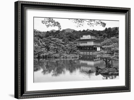 Asia, Japan, Kyoto. Kinkaku-Ji Zen Buddhist Temple-Dennis Flaherty-Framed Photographic Print