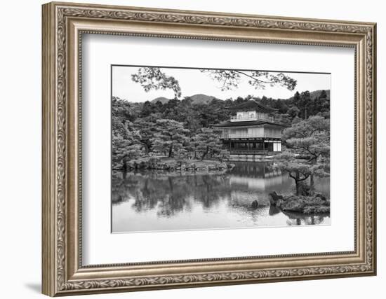 Asia, Japan, Kyoto. Kinkaku-Ji Zen Buddhist Temple-Dennis Flaherty-Framed Photographic Print