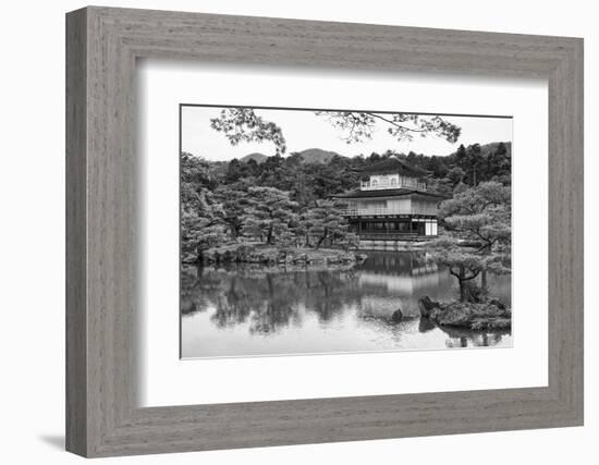 Asia, Japan, Kyoto. Kinkaku-Ji Zen Buddhist Temple-Dennis Flaherty-Framed Photographic Print