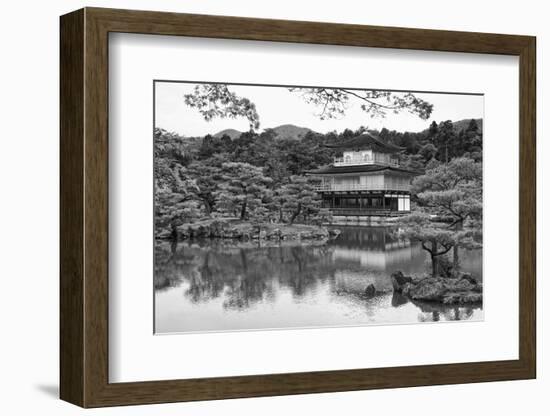 Asia, Japan, Kyoto. Kinkaku-Ji Zen Buddhist Temple-Dennis Flaherty-Framed Photographic Print