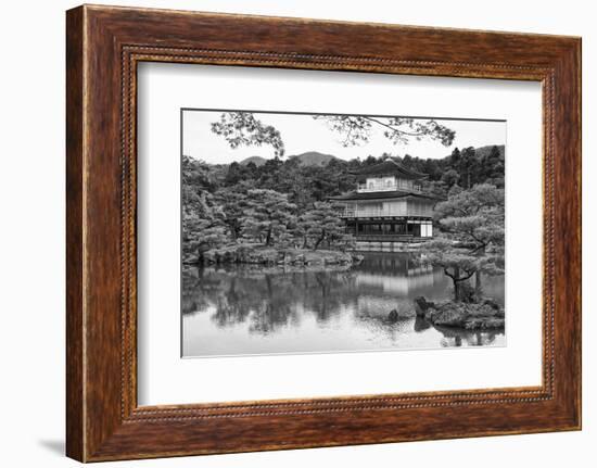 Asia, Japan, Kyoto. Kinkaku-Ji Zen Buddhist Temple-Dennis Flaherty-Framed Photographic Print