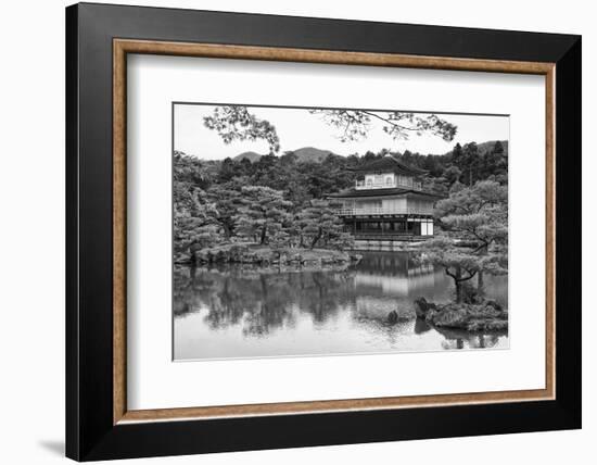 Asia, Japan, Kyoto. Kinkaku-Ji Zen Buddhist Temple-Dennis Flaherty-Framed Photographic Print