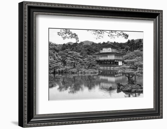 Asia, Japan, Kyoto. Kinkaku-Ji Zen Buddhist Temple-Dennis Flaherty-Framed Photographic Print