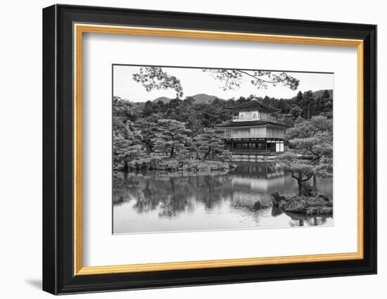 Asia, Japan, Kyoto. Kinkaku-Ji Zen Buddhist Temple-Dennis Flaherty-Framed Photographic Print