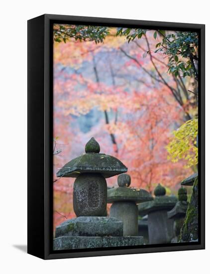 Asia, Japan; Kyoto, Sagano, Nison in (Nisonin) Temple-Christian Kober-Framed Premier Image Canvas