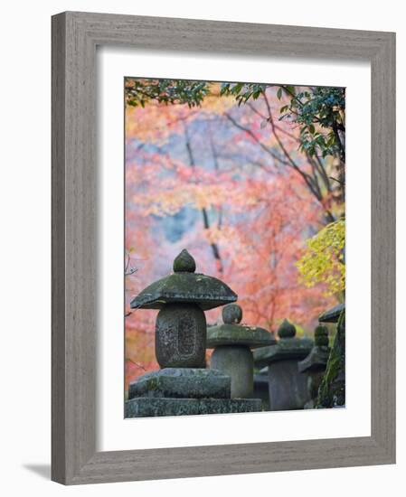 Asia, Japan; Kyoto, Sagano, Nison in (Nisonin) Temple-Christian Kober-Framed Photographic Print